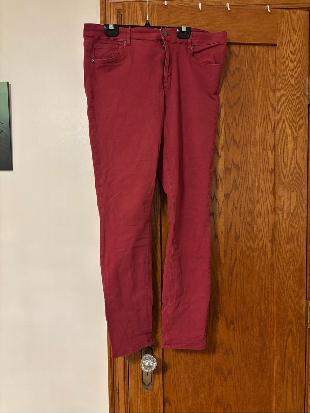 LOFT Women’s Modern Skinny in Engine Red